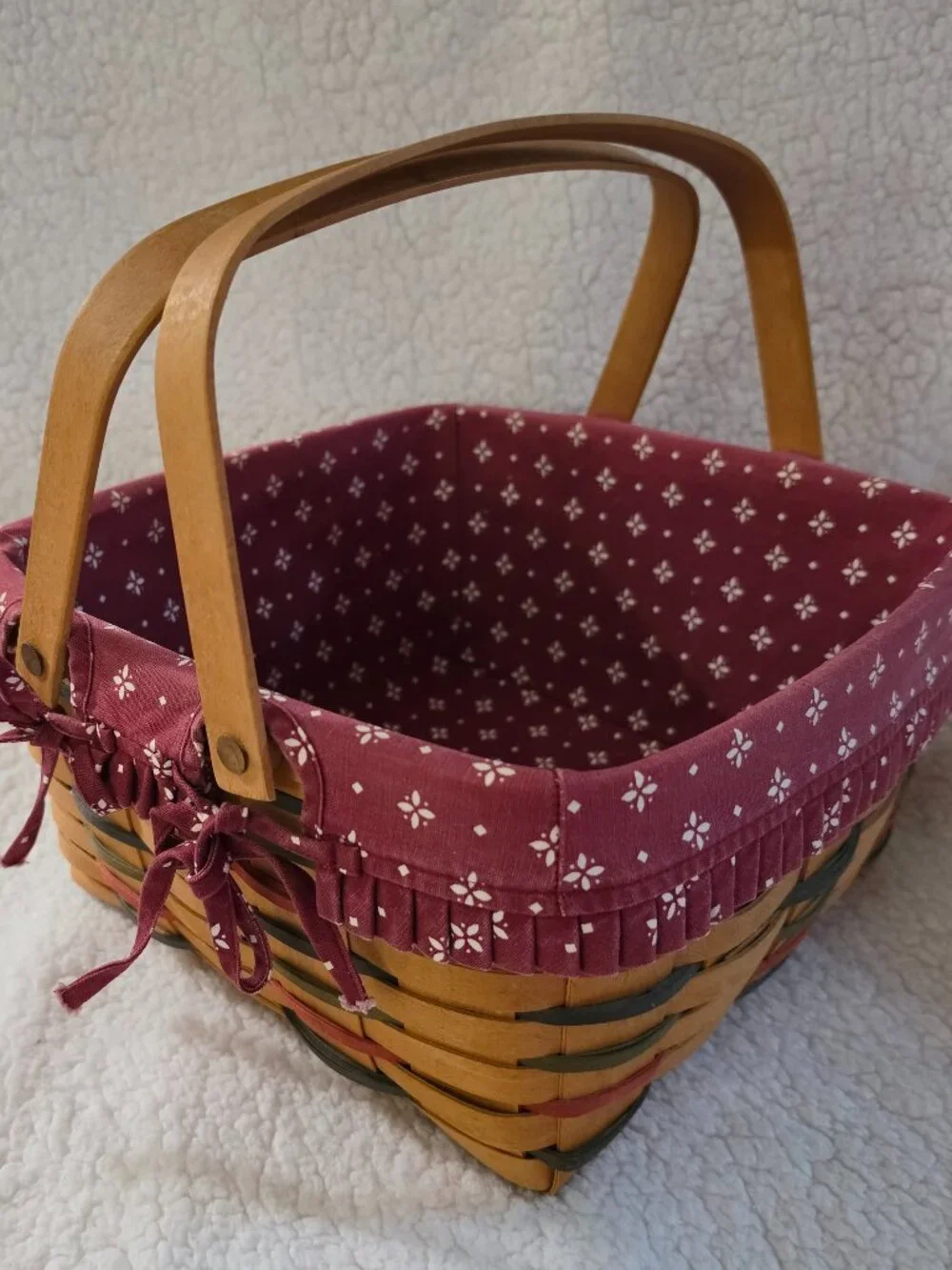 Longaberger Basket -1999 Good Ol' Summertime Beachcomber Basket